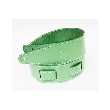 FL1110111LP Premier Ремень для гитары, кожаный, зеленый, Fidel