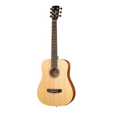 Earth-Mini-E-ADK-WBAG-OP Earth Series Электро-акустическая гитара 3/4, натуральный, с чехлом, Cort
