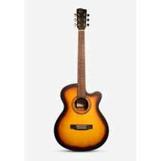 W71-SB Акустическая гитара, с вырезом, санберст, Luxars