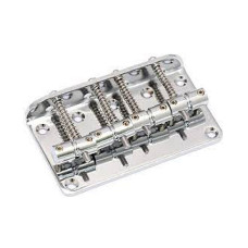 BB-01-CR Бридж (струнодержатель) бас-гитары, хром, Metallor