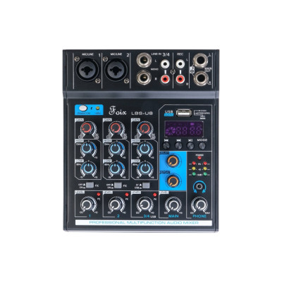 LBS-U8 Микшер, 8 каналов, Foix