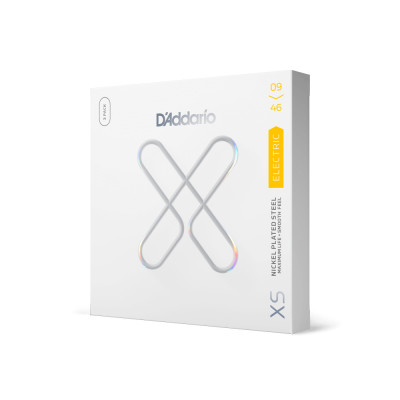 XSE0946-3P XS Nickel Струны для электрогитары, никелированные, 09-46, 3 комплекта, D'Addario