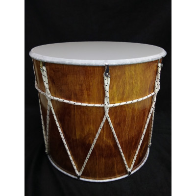 MZ-B13-amK Барабан кавказский 13", лак янтарный, с чехлом, MEZZO