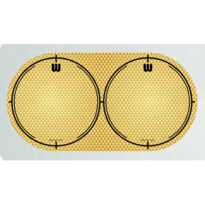 WDKV-YL Double Pedal Dot Kevlar Наклейка на пластик бас-барабана, кевлар, Williams