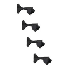 JB-150-4R-BK Колки для бас-гитары 4п, чёрные, Paxphil