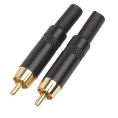 XLINE Cables RCON RCA M 05 Разъем кабельный RCA папа никель