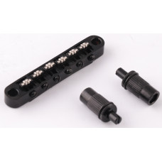 BM-005-BK Бридж Tune-O-Matic, черный, Metallor