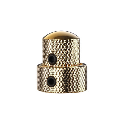 NC002-GD Ручка потенциометра, двойная, золото, Paxphil