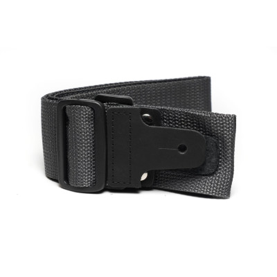 MB5011-158 Ремень для гитары, нейлоновый, темно-серый, Mamba straps