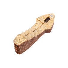 HV14 Чехол деревянный для варгана Фрегат, Мастерская Глазырина