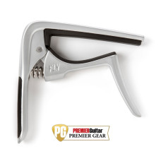 63CSC Trigger Fly Capo Curved Каподастр, матовый хром, Dunlop