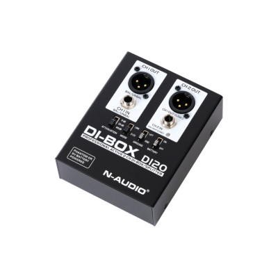 DI20 D.I. Box Преобразователь сигнала для гитары, ди-бокс, активный, N-Audio