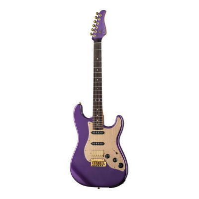 S900-Standard-900-650-PPR Электрогитара с встроенным процессором, фиолетовая, GTRS