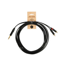 JS2RCA-6m Y-кабель 6,3мм стерео -2хRCA, 6м, SHNOOR