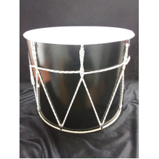 MZ-B14-LbKL Барабан кавказский 14", лак черный, с чехлом, MEZZO