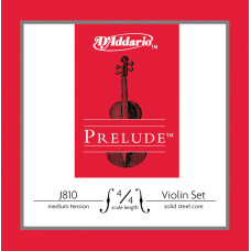 J810-4/4M PRELUDE Комплект струн для скрипки D`Addario