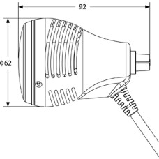 JTS CX-520 Микрофон инструментальный, миниатюрный, суперкардиоидный, 50-16500Гц, 4pin mini XLR