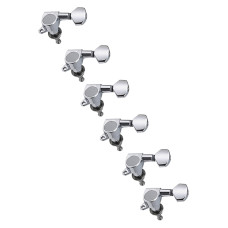 J-07-CR-6L Колки для гитары 6л, хром, Metallor