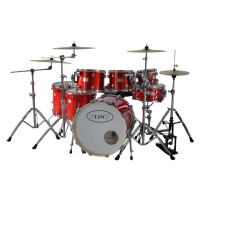 JW227-E2-MRD Барабанная установка (4 коробки), красная, TJW