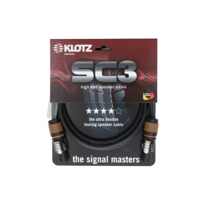 SC3-L2FF0500 SC3 Кабель акустический SpeakON, 5м, Klotz