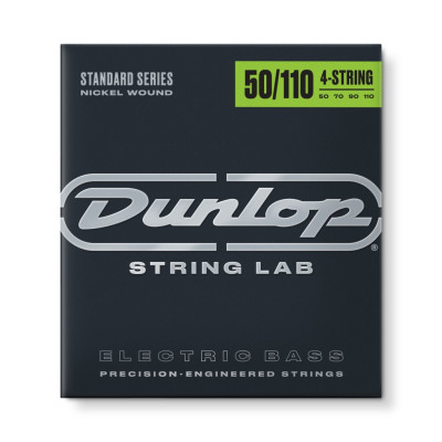 DBN50110 Комплект струн для бас-гитары, никелированные, Heavy, 50-110, Dunlop