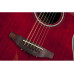 Ovation CS24-RR Celebrity Standard Mid Cutaway Ruby Red электроакустическая гитара с вырезом