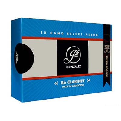 Gonzalez Reeds FOF Bb-Clarinet 2 1/2 трости для кларнета Bb 10 шт.