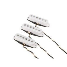 BGP401SW True Vintage Stratocaster Комплект магнитных звукоснимателей, белый, Bagdasar guitars