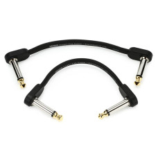PW-FPRR-206 Custom Series Flat Инструментальный патч-кабель, 2шт, 15см, Planet Waves