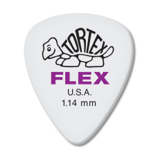 428R1.14 Tortex Flex Медиаторы, 72шт, толщина 1,14мм, Dunlop