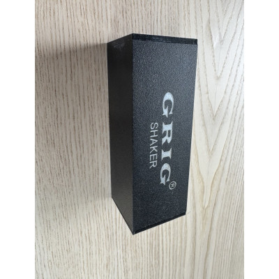 GSH-5 Шейкер тонкостенный маленький, дюраль, черный, Grig