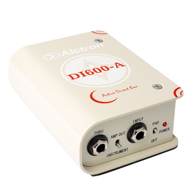 DI600-A D.I. Box Дибокс, Преобразователь акустического сигнала, активный, Alctron