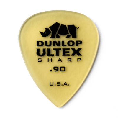 433P.90 Ultex Sharp Медиаторы 6шт, толщина 0,90мм, Dunlop