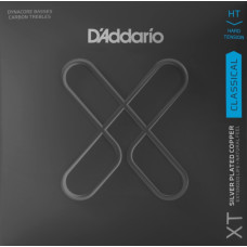 XTC46FF XT Комплект струн для классической гитары, посереб., сильн.натяжение, с покрытием, D'Addario