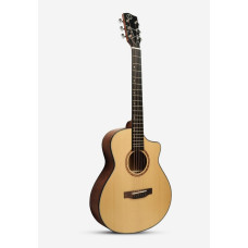 W-5-N Акустическая гитара, с вырезом, цвет натуральный, Luxars