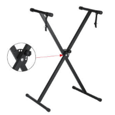 FM-801 Стойка для клавишных инструментов, Х-образная, Flanger