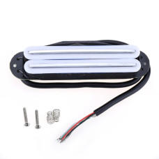 MX0449 Звукосниматель мини-хамбакер, рельсовый, белый, Musiclily