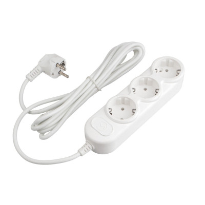PC-3-3M Power Cube Удлинитель, 3 розетки, 3м, Электрическая мануфактура
