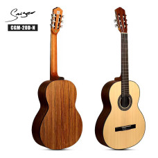 CGM-20-N Классическая гитара 4/4, цвет натуральный, Smiger