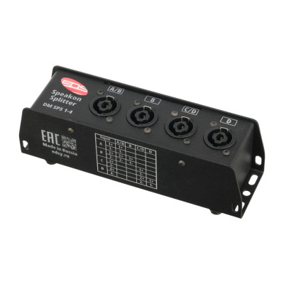 DM-SPS-1-4 Спикон сплиттер, EDS