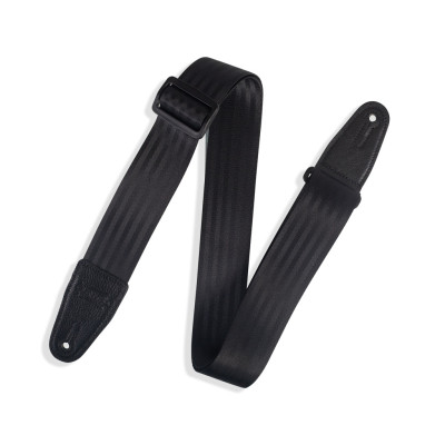 M8SB-BLK Classics Series Ремень для гитары, черный, Levy's