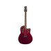 Ovation CE44-RR Celebrity Elite Mid Cutaway Ruby Red электроакустическая гитара