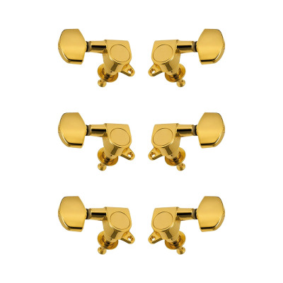 J-01-GD-3+3-Metallor Колки для гитары 3+3, золото, Metallor