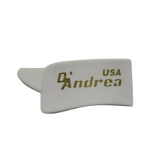 R371-MD-WHT Медиатор на большой палец (коготь), 12 штук D'Andrea