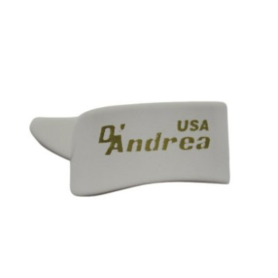 R371-MD-WHT Медиатор на большой палец (коготь), 12 штук D'Andrea
