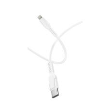 00-00028376 Кабель GP21TL Type-C (m)-Lightning (m) 3.0A 27W силикон белый, GoPower