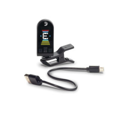 PW-CT-24 Equinox Тюнер на прищепке, хроматический, перезаряжаемый, D'Addario