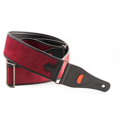 8419612002388 Groove Old School Heart Ремень для гитары, текстиль/синтетика, RightOn Straps