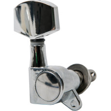 AL-016L Левый одиночный колок, большой бутон, хром, Alice