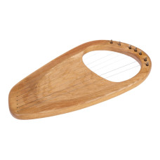 GU-10.04.20.00070 Лира с игровым окном 7 струн, увеличенная, Гусельник